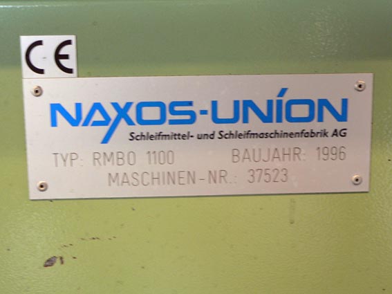 Datei:1996 Naxos Union Schleifmaschine Typenschild RMBO 1100.jpg