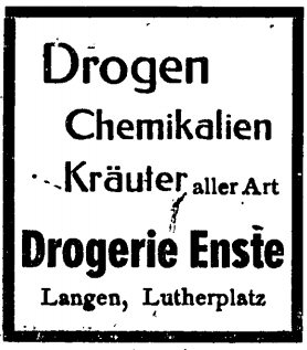 Datei:1948 Anzeige Drogerie Enste Lutherplatz (1).jpg