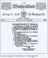 Anzeige im Langener Wochenblatt 30. September 1864.png