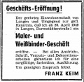 1949 Anzeige Darmstädter Str 1 Maler Keim.jpg