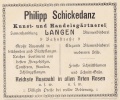1912 Anzeige Bahnstr 9 Gärtnerei Philipp Schickedanz.jpg