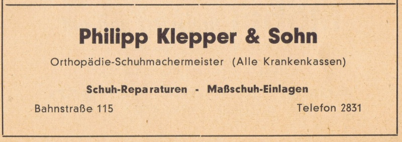 Datei:1961 Anzeige Schuhmacher Klepper.JPG