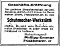 1951-01-09 Anzeige Frankfurter Str 47 Schuhmacher Emmer.jpg