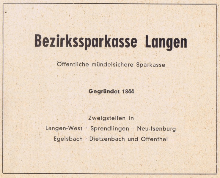 Datei:1961 Anzeige Bezirkssparkasse Langen.JPG